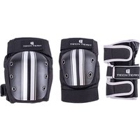 Комплект защиты Tech Team Safe fit adult 2.0 NN012082 (S, черный)