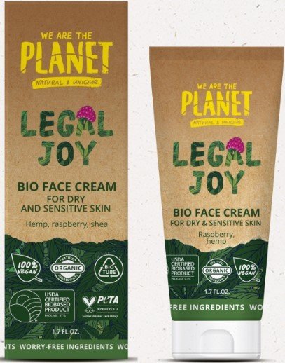 

We Are The Planet Крем для лица Legal Joy Для сухой и чувствительной кожи 50 мл