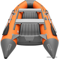 Моторно-гребная лодка Roger Boat Trofey 3100 (без киля, оранжевый/графит)