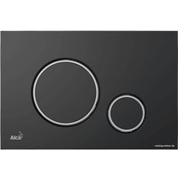 Панель смыва Alcaplast M778 (черный матовый)