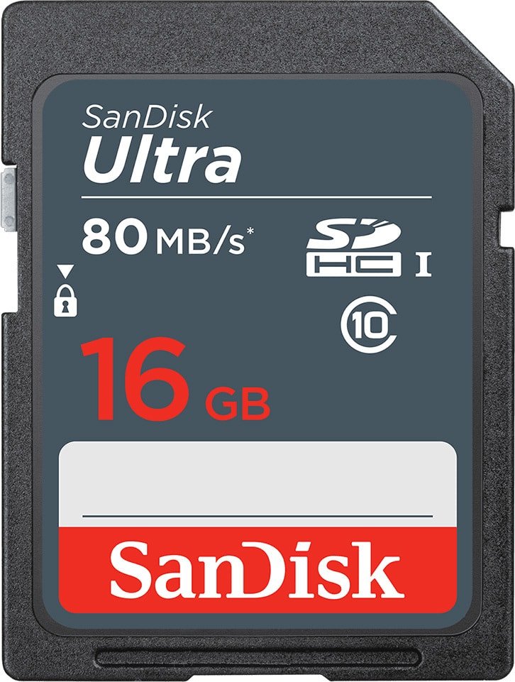 

Карта памяти SanDisk Ultra SDHC SDSDUNS-016G-GN3IN 16GB
