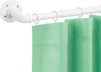 Карниз для штор UG Home Раздвижной 1-рядный 1КМ-180-360-БЛ (1.8-3.6м, белый)