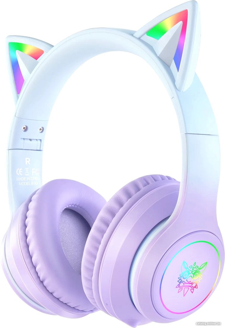 Наушники Onikuma B90 (фиолетовый/голубой)