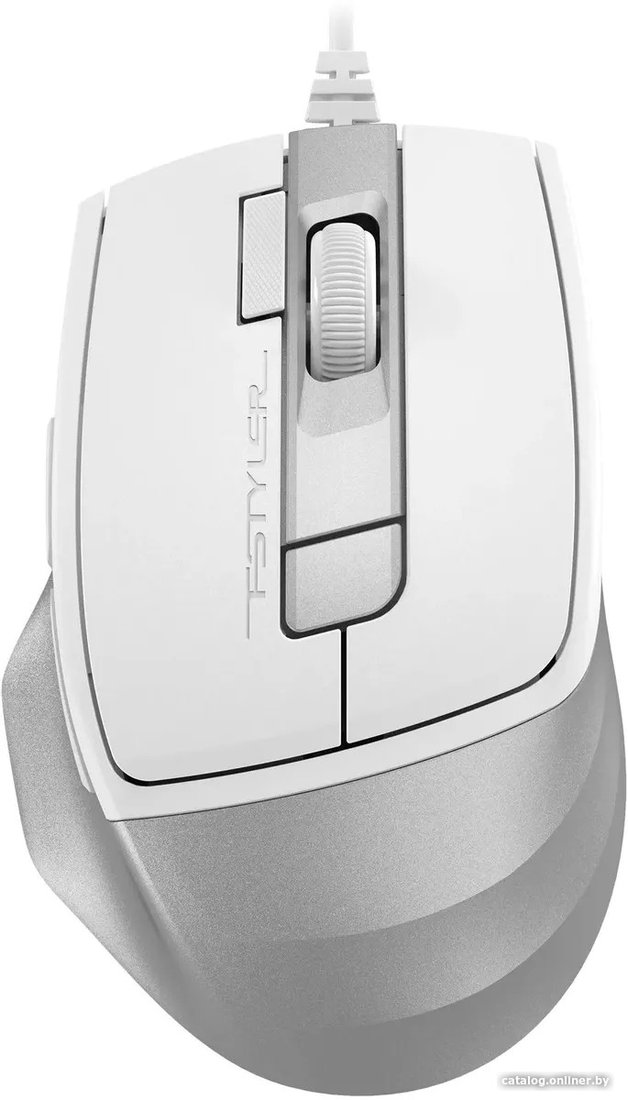 Мышь A4Tech Fstyler FM45S Air (серебристый/белый)