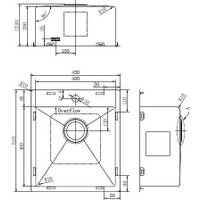 Кухонная мойка ZorG ZRE 4551 graphite+ринзер+коландер+дозатор в Бресте