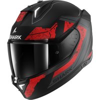 Мотошлем Shark Skwal i3 Rhad (р. 2XL, черный матовый/красный)