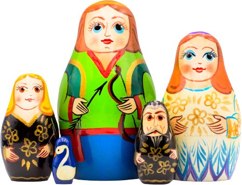 

Развивающая игра Брестская Фабрика Сувениров Лебединое озеро (набор 5 шт)