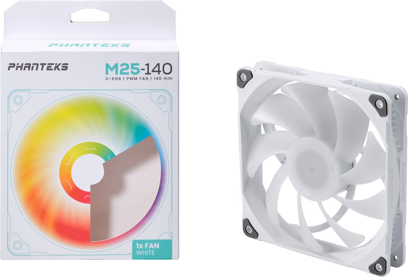 

Вентилятор для корпуса Phanteks M25-140 D-RGB PH-F140M25_DRGB_PWM_WT01