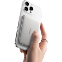 Внешний аккумулятор Baseus PicoGo AM41 Ultra-Slim Magnetic Power Bank 5000mAh (титановый)