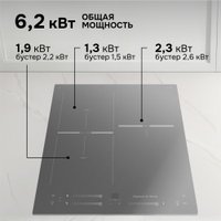 Варочная панель Zigmund & Shtain CI 24.4 S