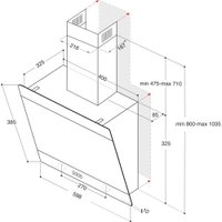Кухонная вытяжка Whirlpool WHVP 62F LT W