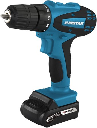 Дрель-шуруповерт Инстар АШП 45214 (с 2-мя АКБ)