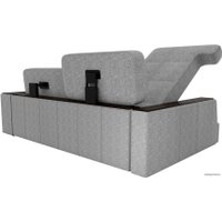 Угловой диван Лига диванов Брюссель 29393 (левый, рогожка, серый)