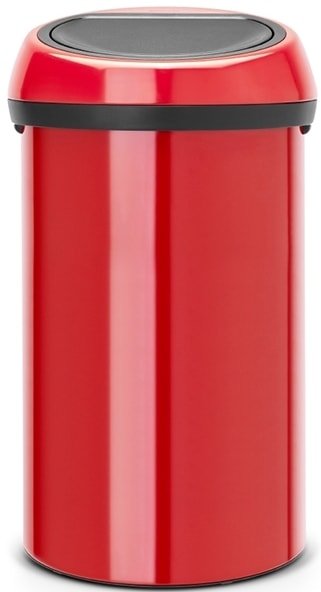 

Мусорное ведро Brabantia Touch Bin 60 л (пламенно-красный)