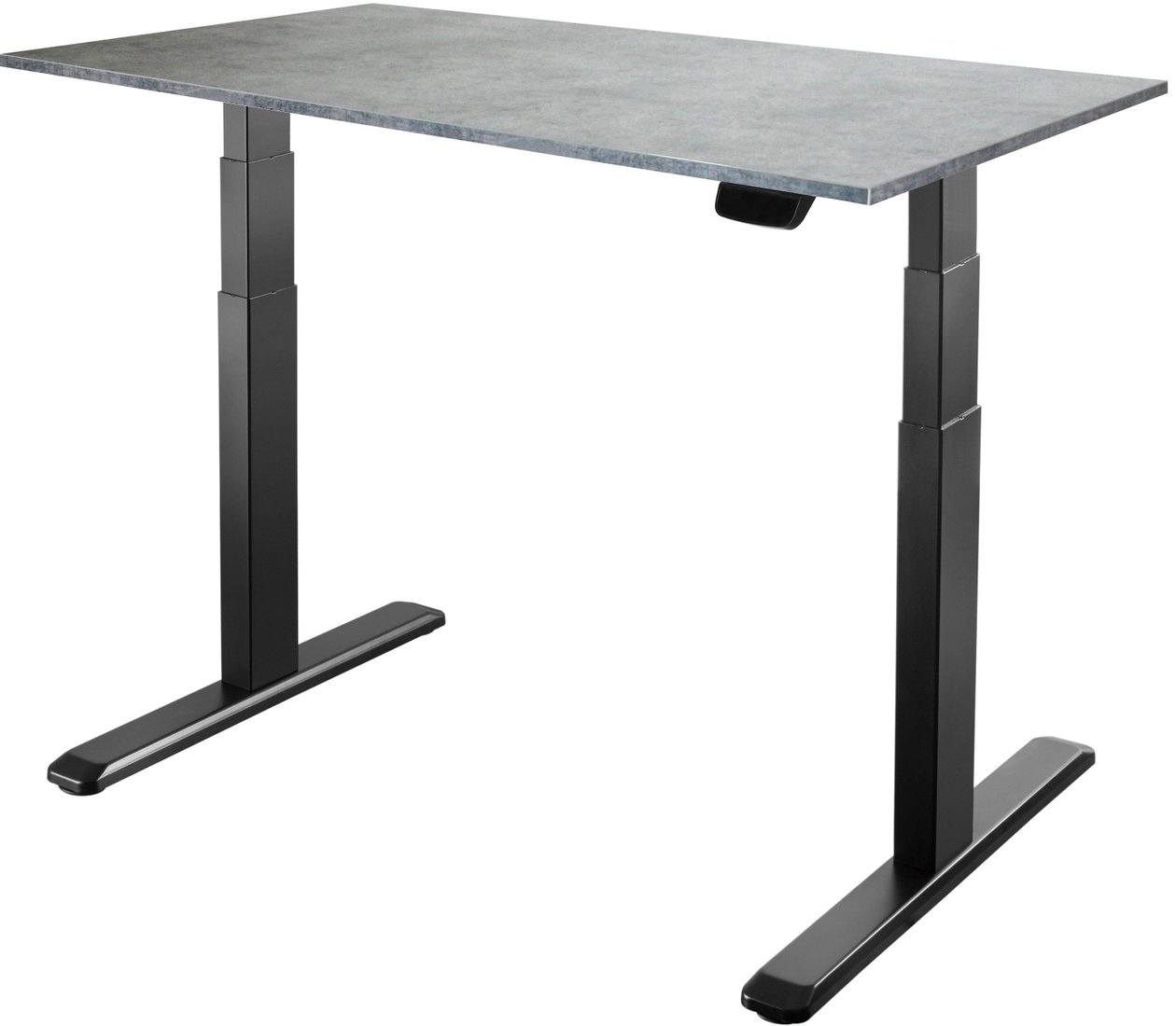 

Стол для работы стоя ErgoSmart Ergo Desk Prime 1380x800x18 мм (бетон чикаго/черный)