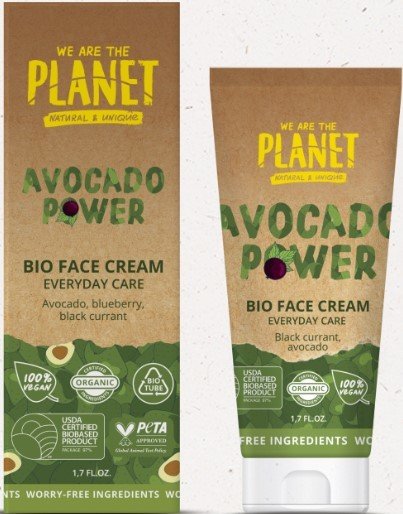 

We Are The Planet Крем для лица Avocado Power Ежедневный уход 50 мл