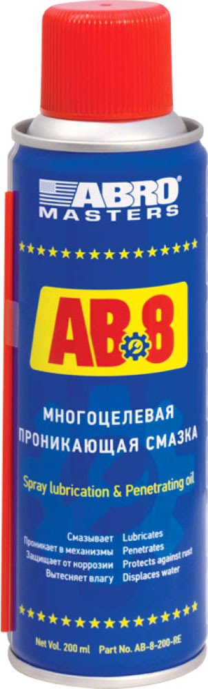 

ABRO Смазка техническая Masters AB-8-200-R (200 мл)