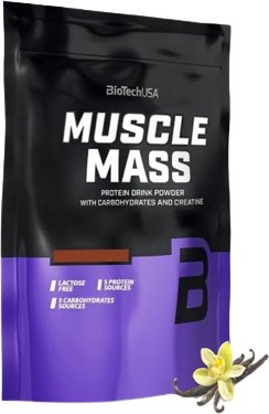 

Протеин комплексный BioTech USA Muscle Mass (ваниль, 1 кг)