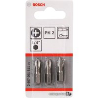 Набор бит Bosch 2607001511 (3 предмета)