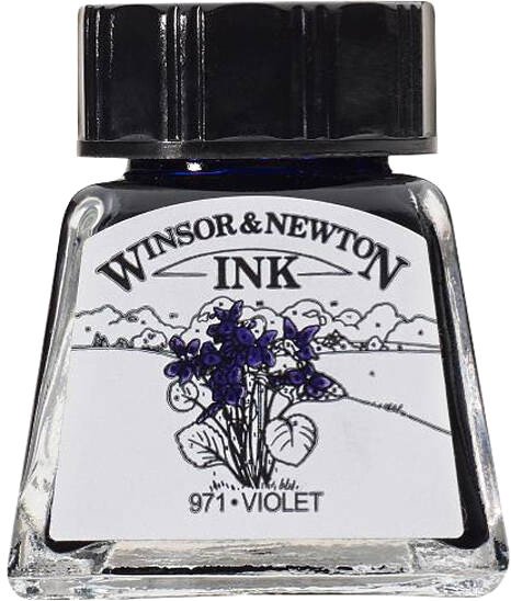 

Тушь художественная Winsor & Newton 1005688 (14 мл, фиолетовый)