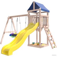 Игровой комплекс National Tree Company С качелями лодочка IgroWoods ДКНП-13 (не окрашен)