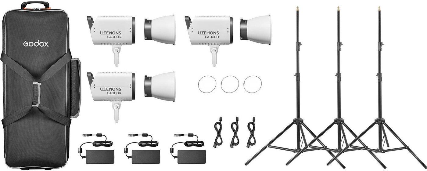 Комплект светодиодных ламп Godox Litemons LA300R K3 (белый)
