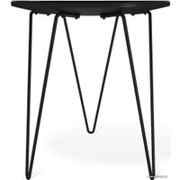 Журнальный столик Sheffilton SHT-CT27 (малахитово-зеленый/черный муар)