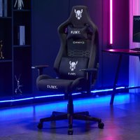 Игровое (геймерское) кресло FLOKY Velocity Black (черный)