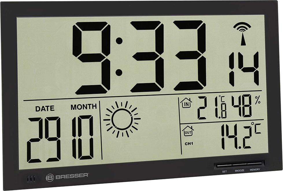 

Метеостанция Bresser MyTime Jumbo LCD 74646