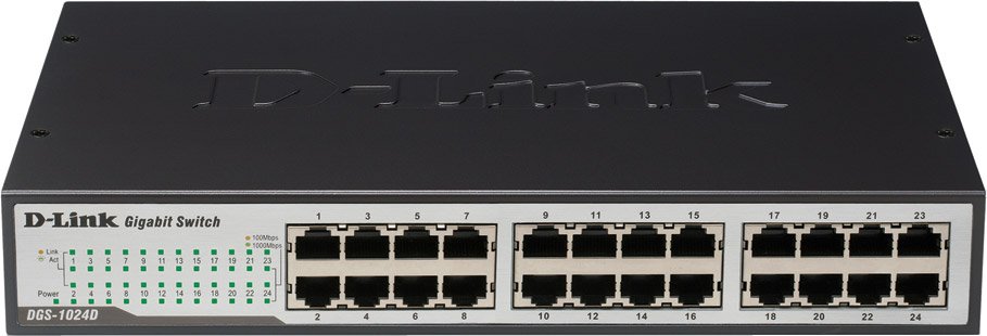 

Неуправляемый коммутатор D-Link DGS-1024D
