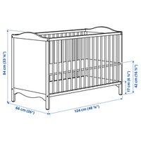 Классическая детская кроватка Ikea Smagora 50461230
