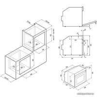 Электрический духовой шкаф Krona Magnete 60 BL