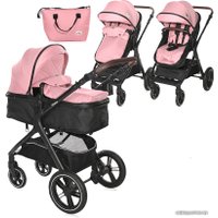 Универсальная коляска Lorelli Viola 2023 (2 в 1, pink)