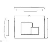 Унитаз подвесной WeltWasser Marberg 507 + Merzbach 043 GL-WT + Mar 507 SE-CR