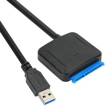 Адаптер VCOM CU816 USB - SATA (0.2м, черный)