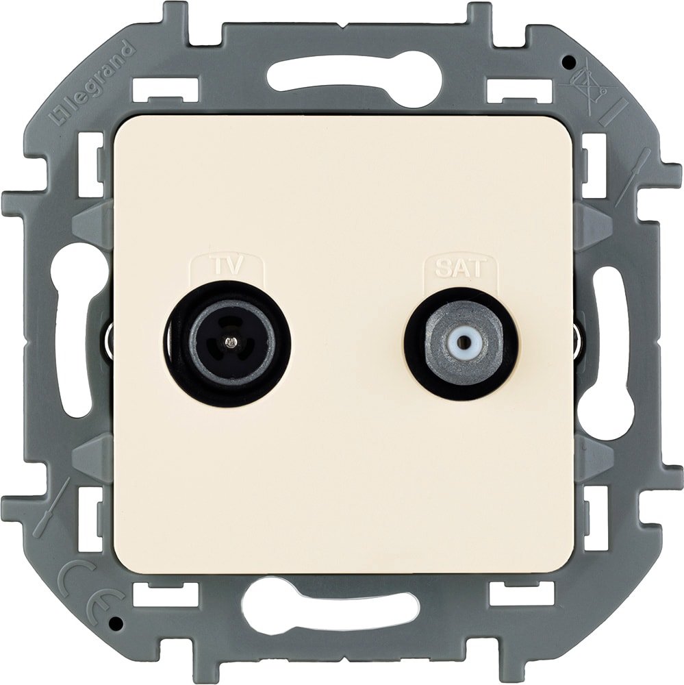 

Розетка телевизионная Legrand Inspiria 673881