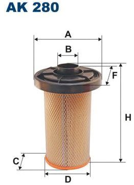

Воздушный фильтр Filtron AK280
