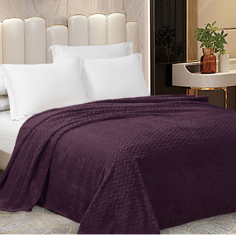 Плед Alleri Велсофт Jacquard Premium евро ПВЖ-079