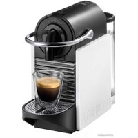 Капсульная кофеварка DeLonghi Pixie Clips White/Coral Neon [EN 126]