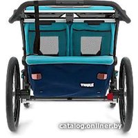Детский велоприцеп Thule Chariot Cross 2 (Thule Blue/Poseidon)