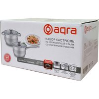 Набор кастрюль AQRA PT1-7