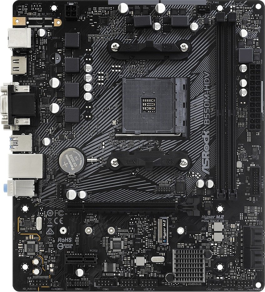 

Материнская плата ASRock B550M-HDV