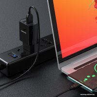 Сетевое зарядное Borofone BA53A USB Type-C (черный)