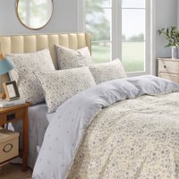 Евро комплект постельного белья Sofi De MarkO Дорофея Евро 4н Евро-5707 (лиловый) в Барановичах