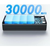 Внешний аккумулятор Usams CD185 PB68 30000mAh (черный)