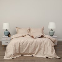 Евро комплект постельного белья Sofi De MarkO Моне Евро 2н Евро-СС-М-кар (карамель)