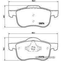  Brembo P86016