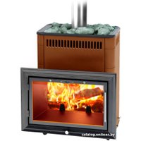 Банная печь Термофор Витрувия II Inox БСЭ (терракота)