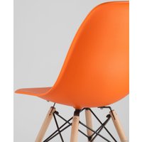 Стул Stool Group Eames DSW (оранжевый)