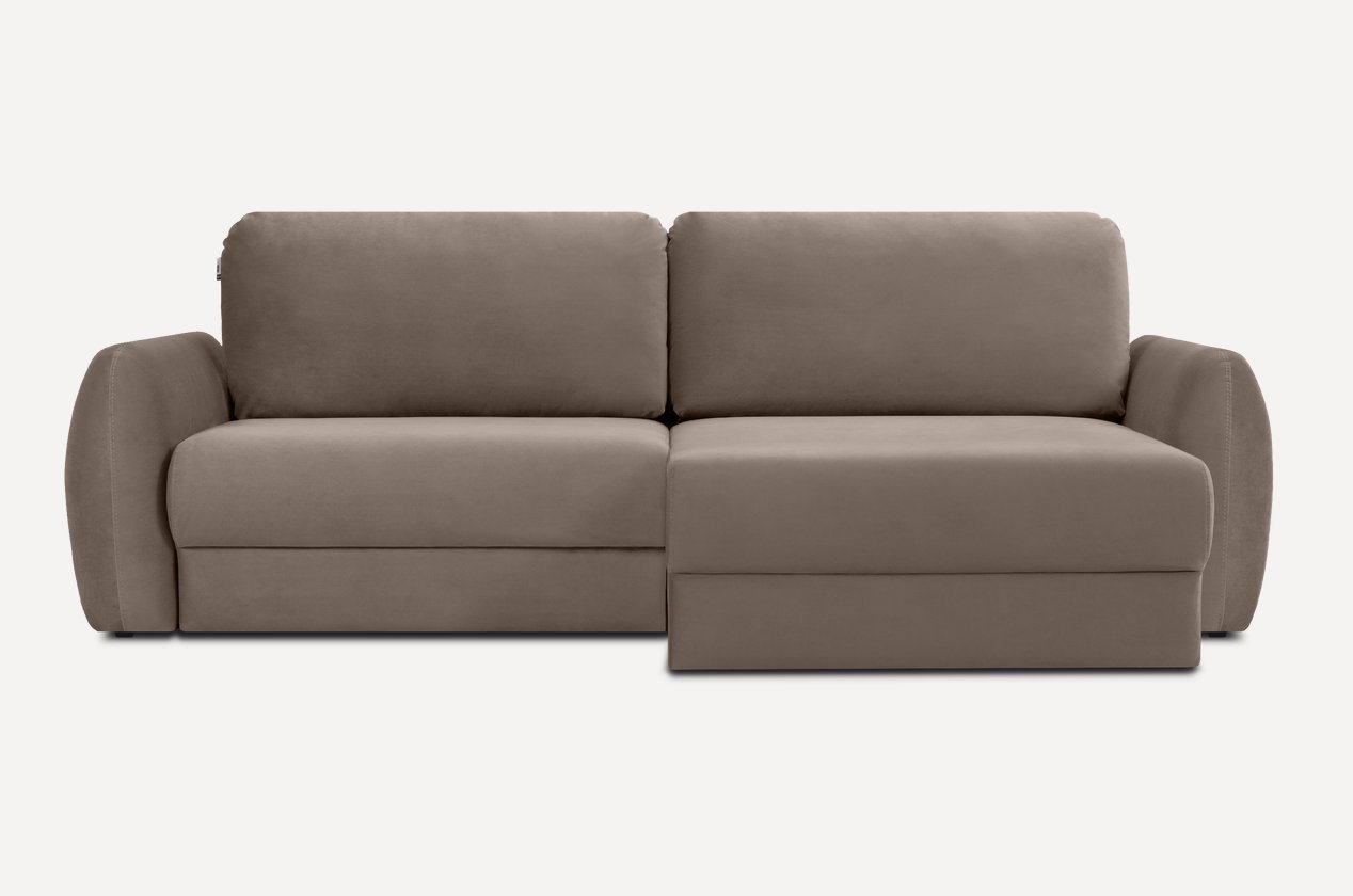 

Угловой диван Divan Биани-1 Barhat Latte 260013 (серый)